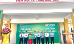 PVFCCo: Khánh thành, bàn giao Nhà lớp học và chức năng Trường THCS Quảng Tiên