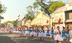 Người dân hân hoan với “Ngày hội Văn hóa vì hòa bình” chào mừng kỷ niệm 70 năm Ngày Giải phóng Thủ đô