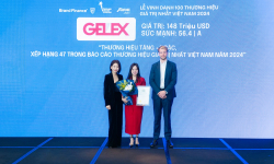 Năm thứ 2 liên tiếp, GELEX trong Top 100 thương hiệu giá trị nhất Việt Nam