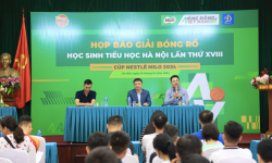 154 đội tham gia Giải bóng rổ học sinh tiểu học Hà Nội năm 2024