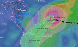 Bão số 7 bất ngờ mạnh trở lại, giật trên cấp 17