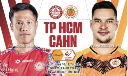 Nhận định TP.HCM vs CAHN, 19h15 ngày 16/11 tại V.League 2024/25