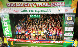 Gần 7.000 vận động viên chinh phục Giải chạy Gia Lai City Trail 2024