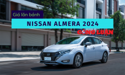 Giá lăn bánh Nissan Almera 2024: Giảm sâu 'ngáng đường' đối thủ