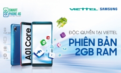 Viettel Telecom độc quyền cung cấp dòng máy Samsung Galaxy A01 Core