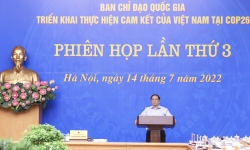 Nỗ lực triển khai thực hiện cam kết của Việt Nam tại Hội nghị COP26
