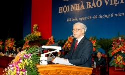 Thư của Tổng Bí thư, Chủ tịch nước chúc mừng 70 năm Ngày thành lập Hội Nhà báo Việt Nam