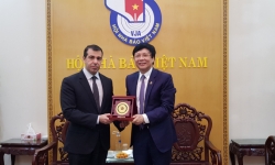 Đại sứ CH Azerbaijan thăm và làm việc với Hội Nhà báo Việt Nam