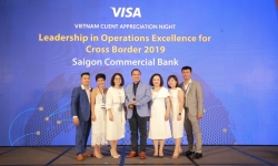 SCB tiếp tục đoạt giải thưởng về hoạt động vận hành giao dịch thẻ tại nước ngoài