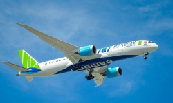 Xuất hiện hình ảnh chiếc 787-9 Dreamliner tiếp theo của Bamboo Airways đang rời xưởng Boeing