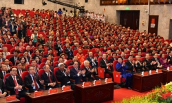 Khai mạc Đại hội đại biểu Đảng bộ thành phố Hà Nội lần thứ XVII