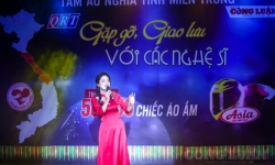 Quảng Nam: Giao lưu nhà báo, nghệ sĩ đồng hành trong chương trình “Tấm áo nghĩa tình miền Trung'