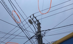 Thừa Thiên Huế: Viễn thông FPT bị xử phạt vì kéo dây cáp sai quy định