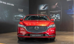 Mazda 6 facelift có giá khởi điểm từ 889 triệu đồng