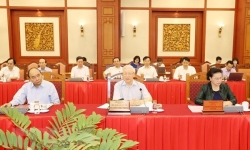 Bộ Chính trị tiếp tục làm việc về chuẩn bị Đại hội các Đảng bộ trực thuộc Trung ương