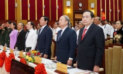 Chủ tịch MTTQ Việt Nam Trần Thanh Mẫn dự Đại hội Đảng bộ tỉnh Tây Ninh