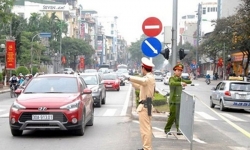 Hà Nội tạm cấm một số tuyến đường diễn tập bảo vệ Đại hội XIII của Đảng