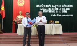 Giám đốc Sở TN-MT giữ chức Phó Chủ tịch UBND tỉnh Quảng Bình