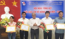 Hội Nhà báo tỉnh Bến Tre trao giải cho 20 tác phẩm báo chí viết về Nông thôn mới