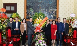 Lãnh đạo Thành ủy Hà Nội chúc mừng Báo Nhân Dân nhân kỷ niệm 70 năm Ngày ra số đầu tiên