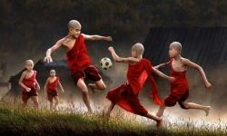 Những bức ảnh ngộ nghĩnh trẻ em với thể thao khiến người xem cười hạnh phúc trong ngày Quốc tế thiếu nhi 1/6