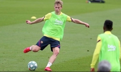Tin thể thao nổi bật 22/6: Tiền vệ De Jong dính chấn thương có thể bỏ lỡ 4 trận đấu của Barcelona