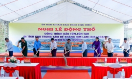 Thủ tướng Phạm Minh Chính dự lễ khởi công dự án bảo tồn, tôn tạo Khu đề kháng Him Lam