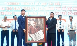 Báo Nhân Dân và Trường Đại học Giao thông vận tải TP Hồ Chí Minh tăng cường hợp tác