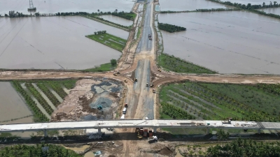 Tháo gỡ khó khăn về vật liệu cho dự án trọng điểm vùng đồng bằng sông Cửu Long