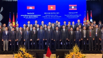 Thông qua tuyên bố chung Hội nghị thường niên Bộ trưởng Công an, Nội vụ 3 nước Campuchia - Lào - Việt Nam