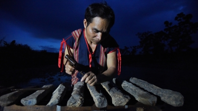 A Huynh và hành trình chế tác cây đàn đá của người Ja Rai