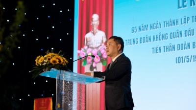 Đoàn bay 919 của Vietnam Airlines kỷ niệm 65 năm thành lập