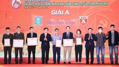 Hà Nội tổ chức hai Giải báo chí về xây dựng Đảng, phát triển văn hóa