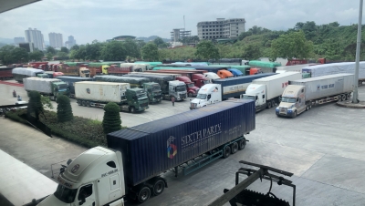 Thông quan hàng hóa trở lại ở Cửa khẩu quốc tế Kim Thành, Lào Cai