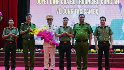 Đại tá Đỗ Thanh Bình được bổ nhiệm làm Giám đốc Công an tỉnh Hòa Bình