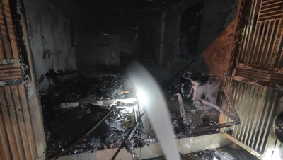 Hà Nội: Hỏa hoạn tại quận Hoàng Mai, 1 ngôi nhà bị thiêu rụi