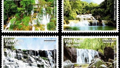 Phát hành bộ tem về 4 thác nước nổi tiếng của Việt Nam