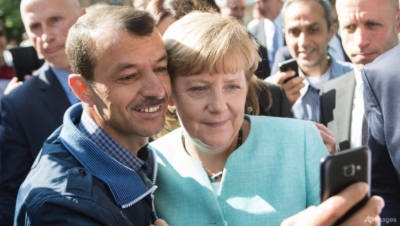 Bà Merkel giành giải thưởng của cơ quan tị nạn LHQ