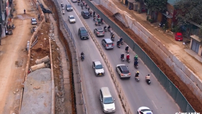 Hà Nội: Dự án mở rộng đường Âu Cơ sẽ được thông xe tạm thời một đoạn