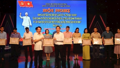 Đảng ủy Khối các cơ quan tỉnh Hải Dương đẩy mạnh học tập và làm theo Bác