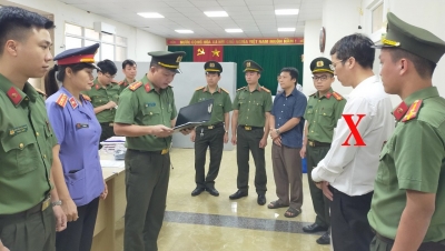 Bắt tạm giam nguyên Giám đốc Chi nhánh Văn phòng đăng ký đất đai TP Sầm Sơn (Thanh Hóa)