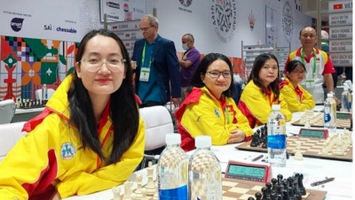 Đội tuyển cờ vua nữ Việt Nam thua Philippines tại Olympiad 2022