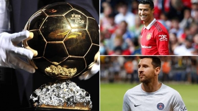 Lộ danh sách 30 ứng viên Quả Bóng Vàng 2022: Ronaldo có, Messi không