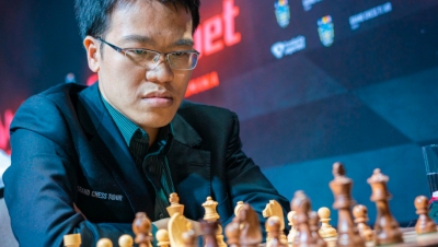 Lê Quang Liêm thua kỳ thủ từng 2 lần vô địch World Cup Levon Aronian