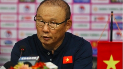 Thầy Park chưa hài lòng với chiến thắng của ĐT Việt Nam