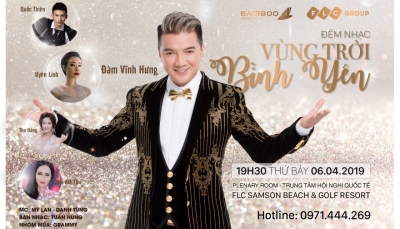 Bamboo Airways tặng khách mua combo bay TP. Hồ Chí Minh - Thanh Hoá vé xem đêm nhạc Đàm Vĩnh Hưng