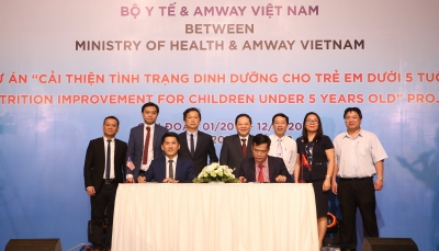 Bộ Y tế và Amway Việt Nam ký thỏa thuận hợp tác