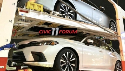 Honda Civic 2022 lộ hình ảnh thực tế