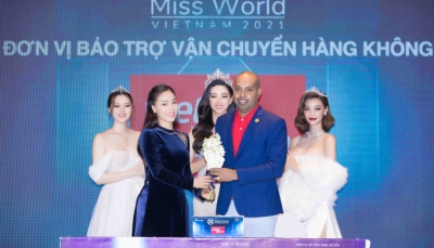 Vietjet bảo trợ vận chuyển hàng không cho cuộc thi Miss World Vietnam 2021