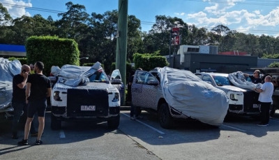 Australia: Ford Ranger 2022 bị bắt gặp trên đường phố